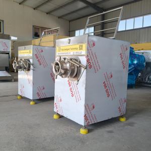 Nouvelle ligne de traitement automatique de saucisses de viande congelée CE, moteur à faible bruit, tension personnalisable - Production industrielle de viande hachée - Product Image 5