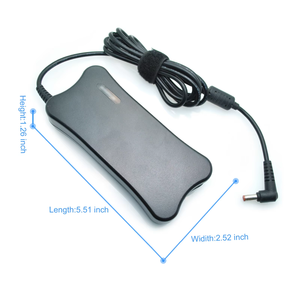 อะแดปเตอร์จ่ายไฟสำหรับแล็ปท็อป 19V 4.74A 90W 5.5x2.5 มม. รูปทรงกระดูก สำหรับปลั๊ก AU/EU ของแท้ใหม่ ใช้ได้กับ - Product Image 4