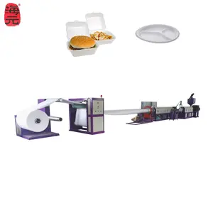 low price PS foam disposable food dish making machine / PS foam sheet extrusion machine   Ellie's WhatsApp : 008613780912769