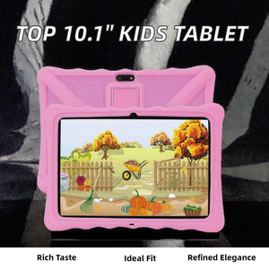 Tablette éducative pour enfants 10,1 pouces 4G LTE Wi-Fi GSM Quad Core Écran capacitif Antichoc Android 13 32 Go 1 an - Product Image 2
