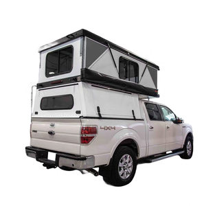 <span class=keywords><strong>Tente</strong></span> de toit rigide pliable pour pick-up, imperméable, en alliage d'aluminium, pour camping tout-terrain en extérieur - Product Image 3