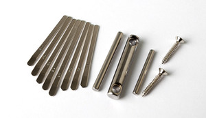Accessoires d'instruments de musique en gros : Jeu de 8 touches de rechange pour Kalimba avec vis pour mini piano à pouce - Product Image 3