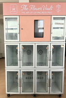Fabricant professionnel de distributeurs automatiques de fleurs à haute efficacité pour une utilisation en extérieur dans les rues