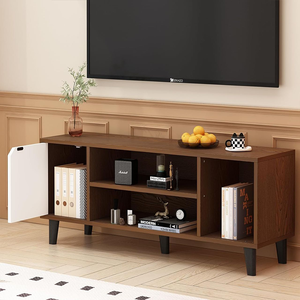 Soporte para TV, Mueble para Televisor con Estante y 2 Puertas, Gabinetes de Almacenamiento para Sala de Estar o Dormitorio - Product Image 2