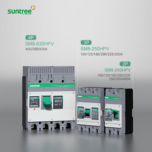 Mccb ngắt mạch cao cấp 250A 630A 500V 750V 1000V DC ngắt 2 cực với IEC <span class=keywords><strong>CE</strong></span> CCC chứng nhận - Product Image 2