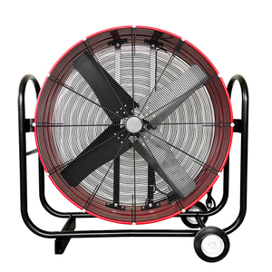 Ventilateur de sol métallique de 42 pouces et 48 pouces, grand volume d'air, économie d'énergie, 2 vitesses, souffleur <span class=keywords><strong>axial</strong></span> industriel robuste - Product Image 1