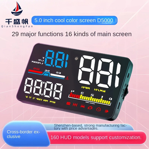 Pantalla para Coche, Velocímetro Universal OBD2 HD LCD, Proyector <span class=keywords><strong>HUD</strong></span> Modelo D5000 - Product Image 1