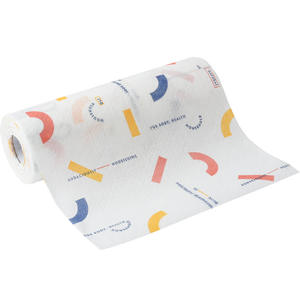 Toalla de Cocina Desechable de Tela No Tejida Impresa en Rollo para Limpieza y Cocina 30cm X 25m - Product Image 2