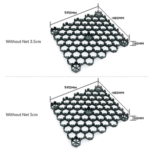 Vente en gros de grille d'herbe de stationnement de voiture de protection de l'environnement de haute qualité <span class=keywords><strong>pas</strong></span> <span class=keywords><strong>cher</strong></span> grille d'herbe de haute résistance - Product Image 4