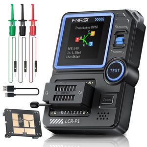 LCR-P1 Transistortester, Mosfet Transistor Kondensator <span class=keywords><strong>Tester</strong></span>, SMD-Bauteiletester MOS PNP NPN ESR-Messgerät - Product Image 1