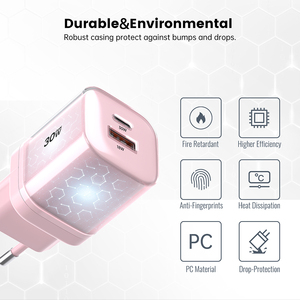 Chargeurs USB Type-C rapides pour téléphone et tablette Tommox Colorful <span class=keywords><strong>30W</strong></span>, vente en gros, chargeurs muraux USB C pour iPad <span class=keywords><strong>iPhone</strong></span> - Product Image 5