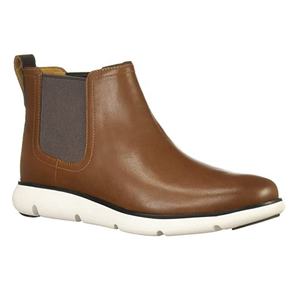 Chaussures de bureau décontractées pour hommes, <span class=keywords><strong>bottes</strong></span> en cuir véritable <span class=keywords><strong>sans</strong></span> <span class=keywords><strong>lacets</strong></span>, OEM - Product Image 1