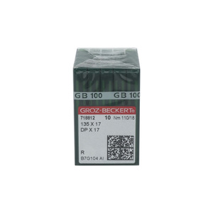 Aguja de Coser Groz-Beckert DP17, Aguja Doble para Máquina Sincrónica, Material de Acero, Origen Alemán - Product Image 3