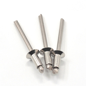 Remaches ciegos avellanados de acero inoxidable suministrados de fábrica, remaches ciegos de extremo abierto de 6.4 mm - Product Image 1