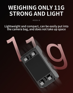 KC12-ACE Metal Aksiyon Kamerası Hızlı Çıkarma Tabanı, Ekstrem Sporlar ve Vlog Çekimleri için Ağır Hizmet Tipi İki Uçlu Katlanabilir Montaj Adaptörü ile - Product Image 5