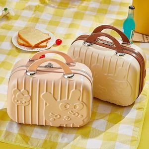 Estuche de Maquillaje de 4 Pulgadas de Fábrica BSCI, Mini Estuche con Diseño de Conejo, Maleta de Viaje, Bolsa de Cosméticos de Dibujos Animados - Product Image 1