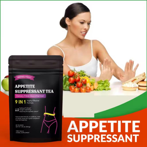 Sachets de thé aux herbes naturelles de qualité pour la perte de poids, thé aux herbes pour la suppression de l'appétit, gestion saine du poids, sachets de thé quotidiens - Product Image 3