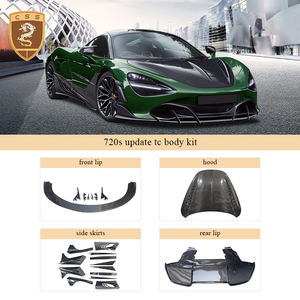 ชุดแต่งคาร์บอนไฟเบอร์สำหรับรถยนต์ McLaren 720S สไตล์ Topcar ประกอบด้วยลิ้นกันชนหน้า ฝากระโปรงหน้า สปอยเลอร์หลัง ชุดแต่งรอบคัน - Product Image 5