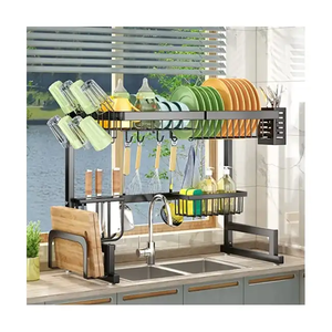 <span class=keywords><strong>Escurridor</strong></span> de <span class=keywords><strong>platos</strong></span> <span class=keywords><strong>pequeño</strong></span> con bandeja de <span class=keywords><strong>escurridor</strong></span> de <span class=keywords><strong>platos</strong></span> resistente a la oxidación de 2 niveles, estante de secado de <span class=keywords><strong>platos</strong></span> de 2 niveles, <span class=keywords><strong>escurridor</strong></span> de <span class=keywords><strong>platos</strong></span> <span class=keywords><strong>pequeño</strong></span> - Product Image 5