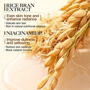 KORMESIC - Esencia Facial Vegana de Arroz de 80 ml, Exfoliante, Iluminadora, Antiarrugas, Hidratante y Blanqueadora, Marca Privada OEM, Venta al Por Mayor - Product Image 3