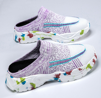 Grande taille 44 Portable eau plage femmes chaussures de natation dames chaussures de marche compensées