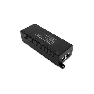 Vente en gros IEEE802.3AF/AT 2 ports 10/100/1000Mbps Standard 30W Gigabit POE Injecteur