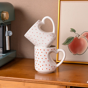 Taza de Café Creativa para Oficina, Taza de Cerámica Hermosa para Parejas - Product Image 2