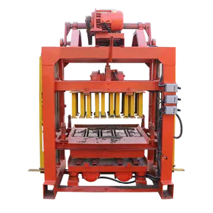 QTJ4-40 block making machine in China all concrete block machine with wholesale price