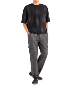 Pantalons de jogging personnalisés en coton 100% brodé, non tissé, imperméable, respirant, service OEM, fabriqué en Chine, prix bas - Product Image 1