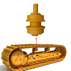 5M7819/7M5202/9P2663 275-3578 D3 D4C D4B D5B D6D D7G D8K Carrier <strong>Roller</strong>, D5B D5C D5G D5N Dozer D6 D7G <strong>Top</strong> <strong>Rollers</strong> - Product Image 1