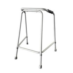 Andador Fijo, Andador Ligero de Aluminio, Altura Ajustable (Sin Ruedas), Agarraderas Ergonómicas, Puños Antideslizantes - Product Image 2
