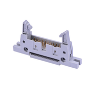 Connecteur de câble de prise de série de klaxon de taureau de cuivre en laiton de 2.54mm