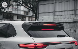 KM for Cayenne 2018-2023 Electronic <strong>Spoiler</strong> Trunk Wing Top <strong>Spoiler</strong> 9Y0.1 E3.1 Upgrade Original Style Turbo <strong>Spoiler</strong> 2019 2020 - Product Image 3