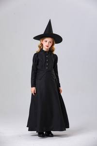 Disfraz de <span class=keywords><strong>bruja</strong></span> de Halloween Malla negra <span class=keywords><strong>Pequeña</strong></span> <span class=keywords><strong>bruja</strong></span> Disfraz de juego de rol para niños Disfraz de actuación - Product Image 3