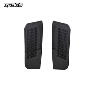 Cache de sortie <span class=keywords><strong>d</strong></span>'<span class=keywords><strong>air</strong></span> latérale pour pare-chocs avant en ABS ZHOUS Design pour Land Rover New Defender L663, accessoires extérieurs - Product Image 4