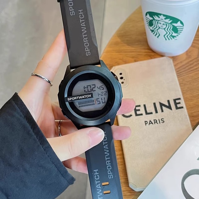 Sports Watch for Man Luxury Digital Wristwatch Stopwatch Luminous With Date Week Original Male Clock Reloj