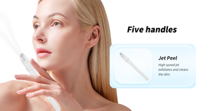 2026 Hydra Bubble 5 en 1 Oxygen Aqua Jet Peel Skin Beauty Machine Equipo de cuidado facial con Oxygen Jet Peel para salón - Product Image 5