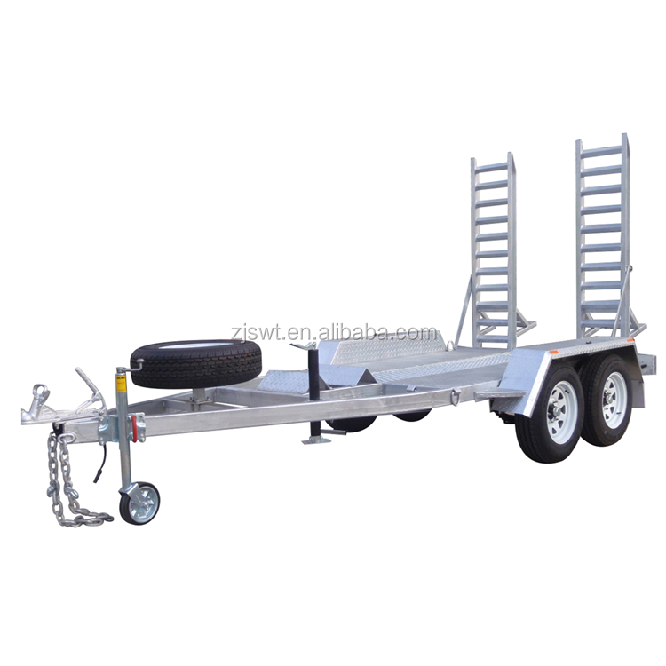 8x5 Single Axle Galvanized Cargo Trailer