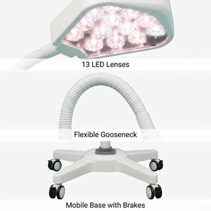 Lampe d'examen médical professionnelle pour salle d'opération, lampe chirurgicale sans ombre à LED pour hôpital avec bras réglable - Product Image 2