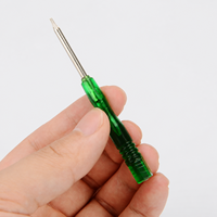 Mini tournevis multi-têtes (plate, Phillips, Pentalobe, Y, Torx, Hex) – Outil de réparation de précision avec manche en plastique – Fourniture OEM