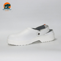 Chaussures de sécurité anti-écrasement Rocky Buffalo en acier pour femmes et hommes pour le travail industriel, dessus en maille blanche, doublure en vampire