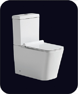 Phòng tắm bộ màu trắng hai mảnh commod S-trap nhà vệ sinh bát - Product Image 3
