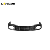 Langyu pièce de voiture en Fiber de carbone sèche lèvre avant diffuseur arrière jupe latérale becquet Bodykit pour Porsche Panamera 971 971.2 Kit de carrosserie