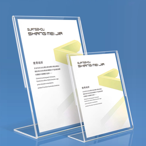 Tùy chỉnh acrylic đơn chủ bán buôn khách sạn quảng cáo Thiết kế bảng hiển thị Máy tính để bàn đứng - Product Image 1