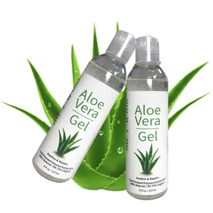 Manufacturer 100 natural soothing organic peeling removes dead skin moisturizing aloe vera gel for cosmetics skin against acne