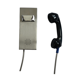 Durable Anti-Vandal Hospitality Voip Vandal prooof Handset Public Prison <span class=keywords><strong>Teléfono</strong></span> de acero inoxidable para Jail Street Airport Taxi - Product Image 3
