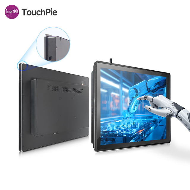 POE 13.3 inch Touch Screen Monitor Android tablet pc Fully enclosed with RS485 DVI USB for elevator room monitoring terminals