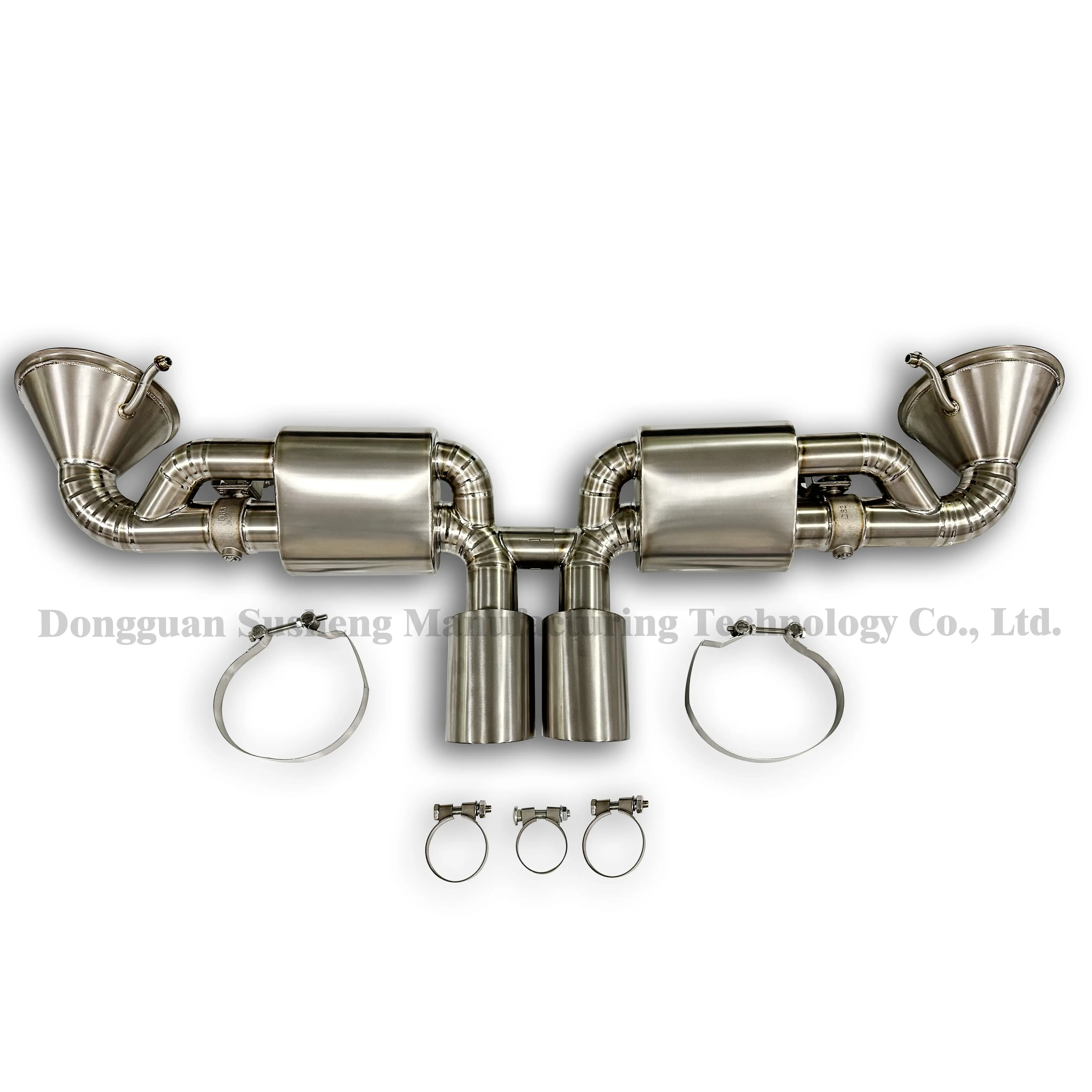 Automotive parts & accessories The factory price power exhaust for car titanium porsche 992 gt3 muffler tip
