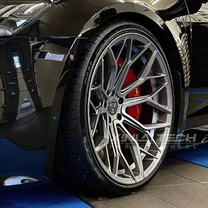 ล้อฟอร์จโมโนบล็อกแบบเว้าลึกสีดำเงาแบบกำหนดเอง XINLAI สำหรับ Mercedes-Benz W205 C300 สำหรับ BMW F30 E90 สำหรับ Audi Q7 - Product Image 4