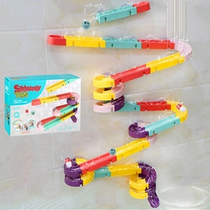 <span class=keywords><strong>Jeu</strong></span> d'eau 35 pièces ensemble de jouets de bain, toboggan aquatique piste <span class=keywords><strong>bébé</strong></span> jouer jouet de bain jouet de baignoire avec <span class=keywords><strong>ventouse</strong></span> pour enfants et bébés - Product Image 4